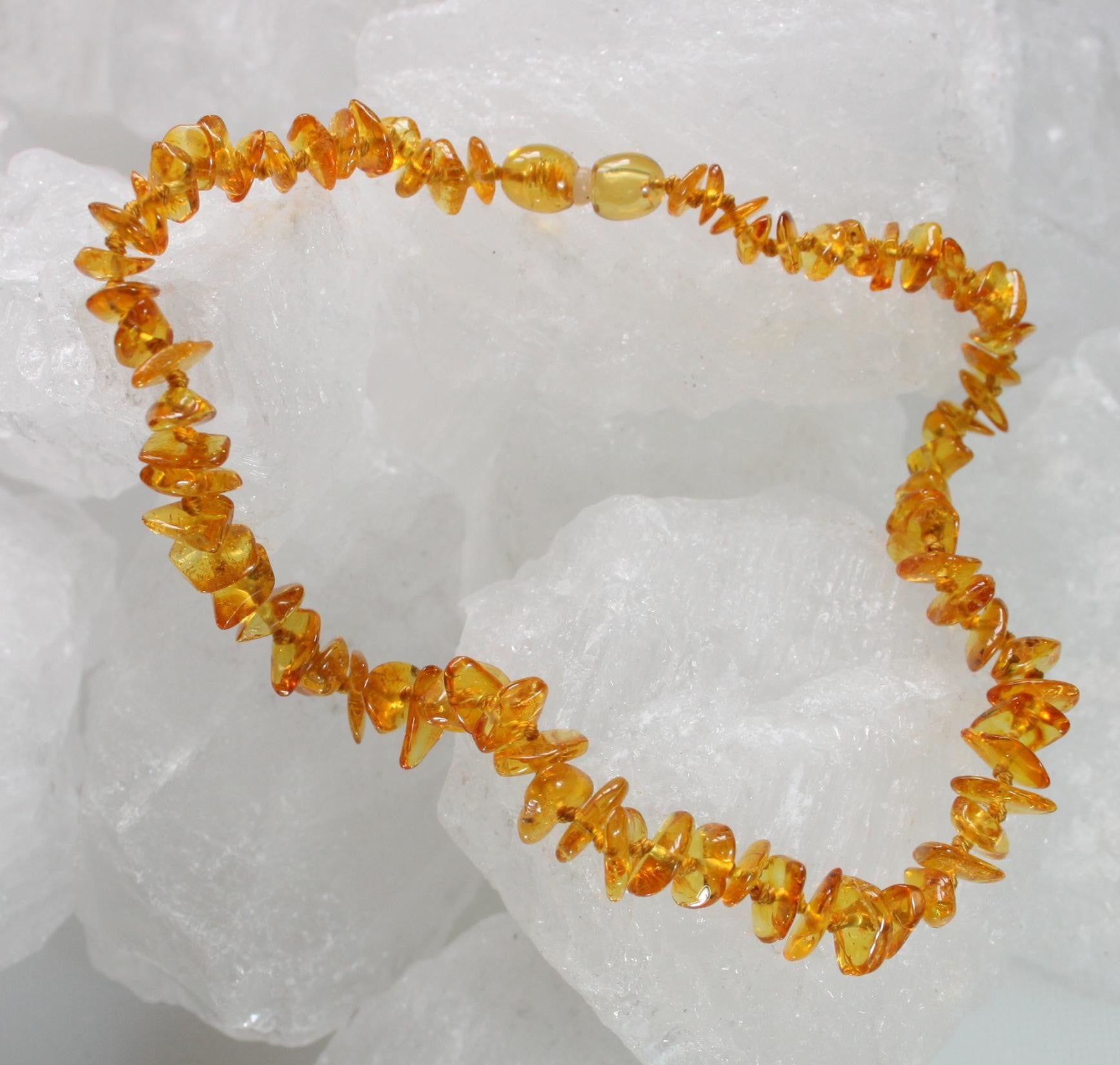 Collier Ambre Bebe Baltic Secret Collier En Ambre Véritable Fait à La Main Avec Perles D'ambre Brute De La Baltique - Cadeau Pour Homme, Maman, Femme, Ambre, Ambre Collier D Ambre Pour