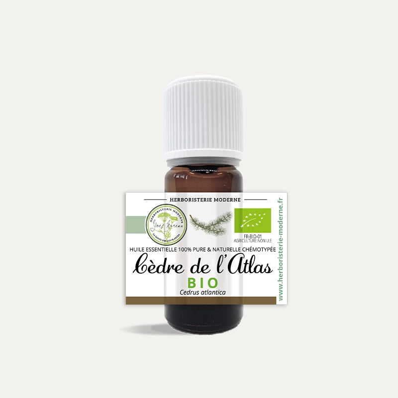 Huile essentielle de cedre de l'atlas BIO Phimea - contre l'acné Huile essentielle de cedre de l'atlas BIO Phimea - contre l'acné