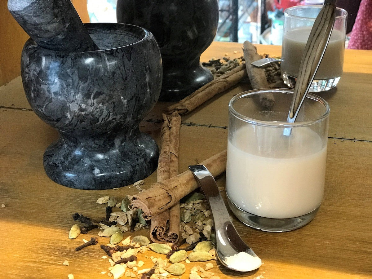 Lait façon Chaï à l'Ashwagandha