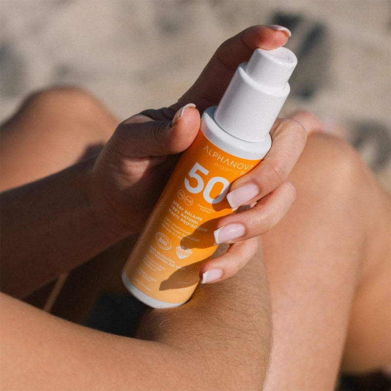 Alphanova spray solaire minéral SPF50 Vanille