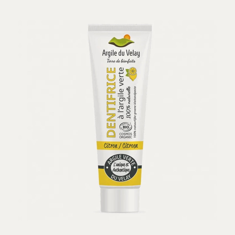 Dentifrice à l'Argile verte - Citron