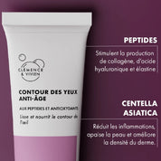 Clémence & Vivien - Contour des yeux anti-âge
Peptides + Centella asiatica