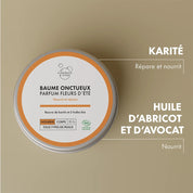 Mini Baume onctueux Multi-usages BIO - Parfum Fleurs d'été