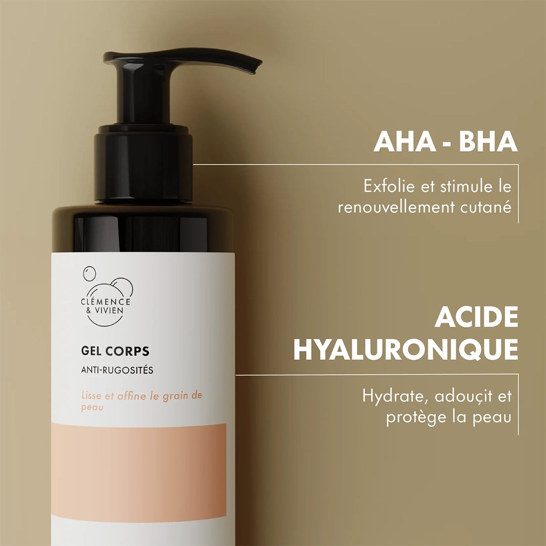 Gel corps anti-rugosités