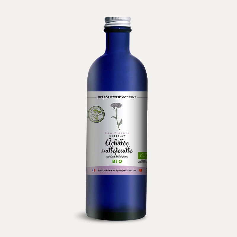 Hydrolat - Eau florale - Achillée millefeuille BIO des Pyrénées-Orientales