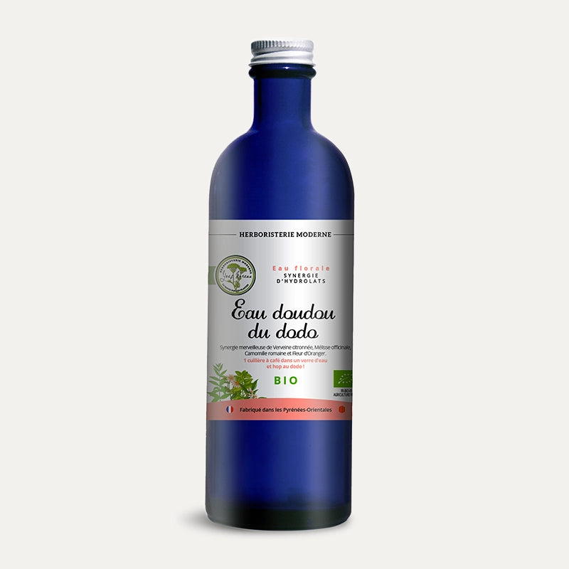 Eau Doudou du Dodo BIO (synergie d'Hydrolats) des Pyrénées-Orientales