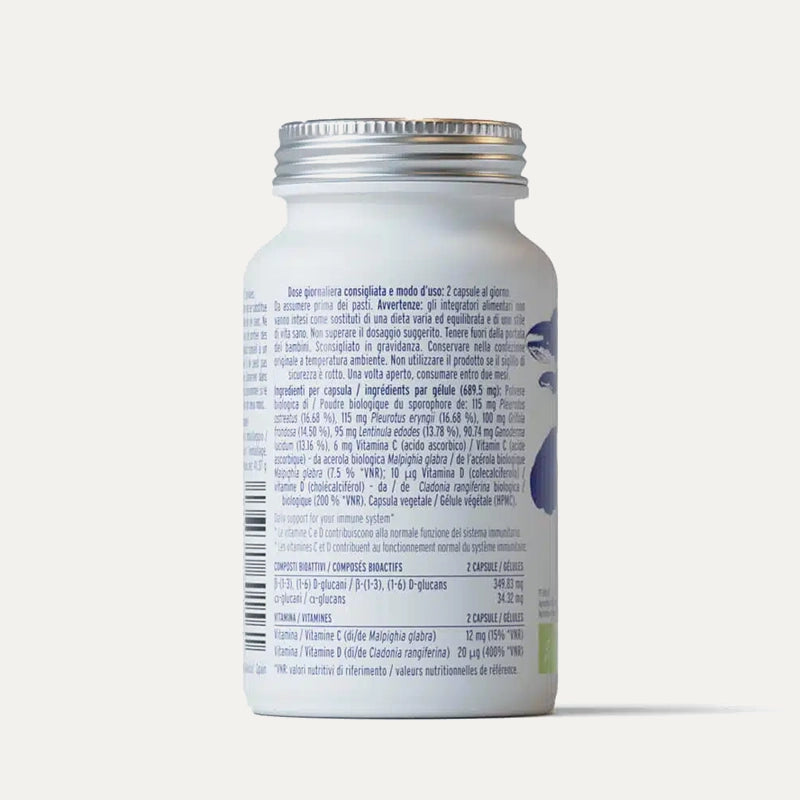 Bio-Defense - 11 Champignons BIO - Système immunitaire