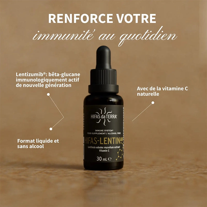 Hifas Lentinan (ß-glucane du Shiitake)