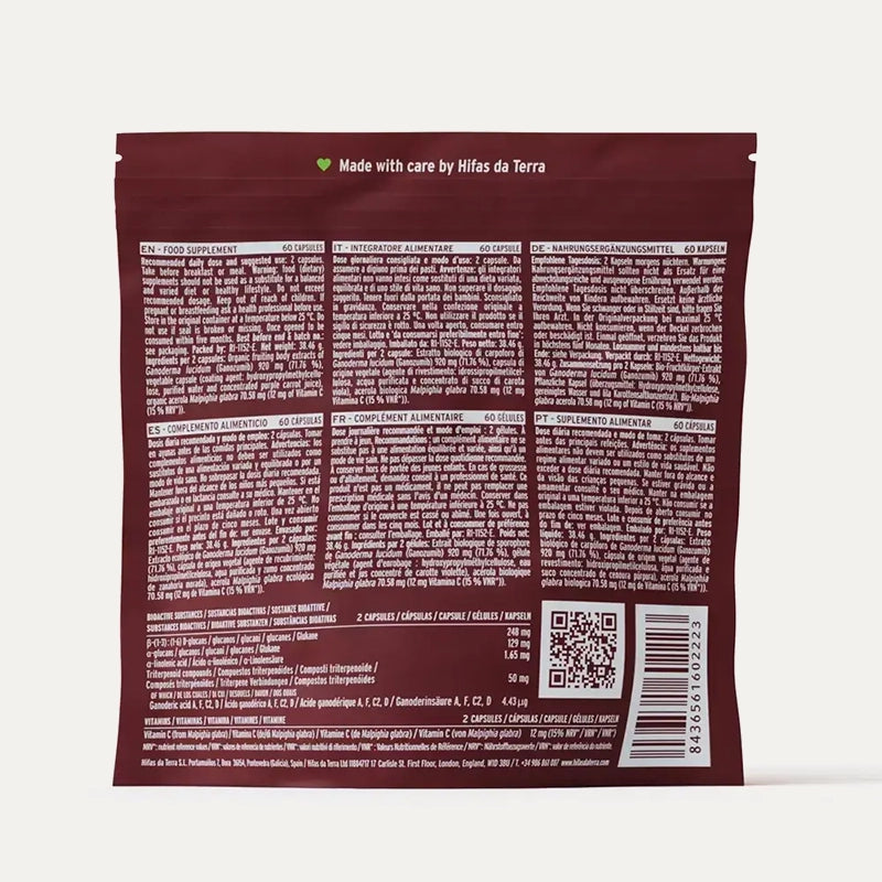 Mico-Rei BIO - Reishi Ganoderma lucidum Champignon - Haute concentration