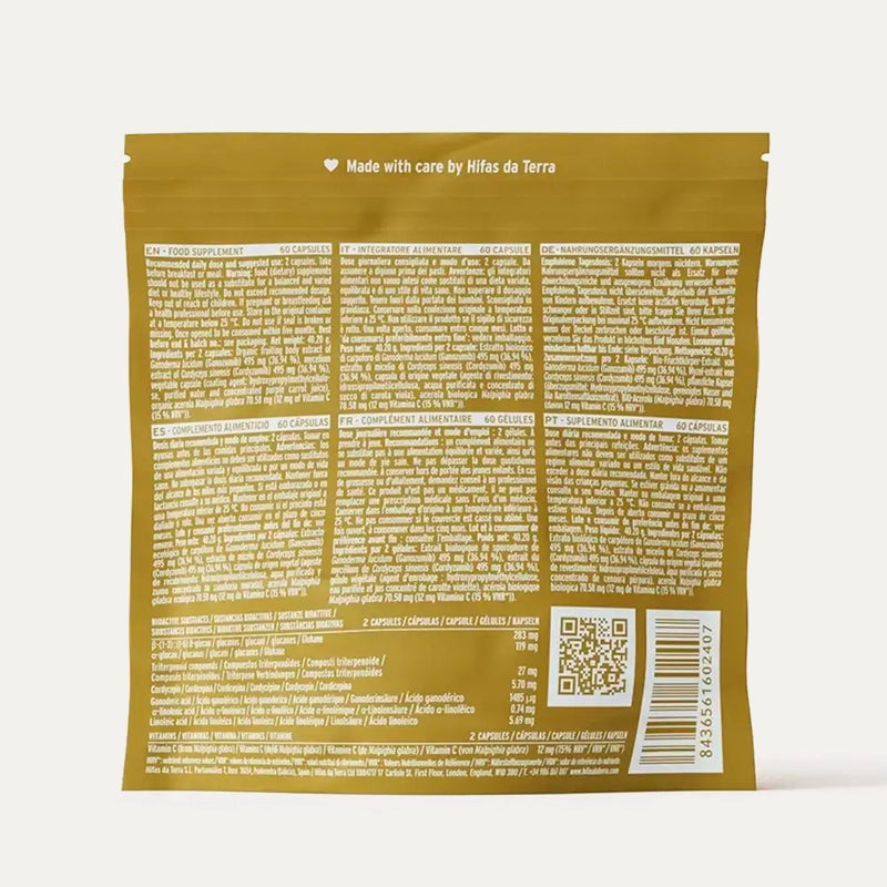 Mico-Vir+ - Complexe de Champignons en haute concentration Reishi & Cordyceps