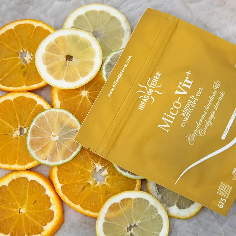 Mico-Vir+ - Complexe de Champignons en haute concentration Reishi & Cordyceps