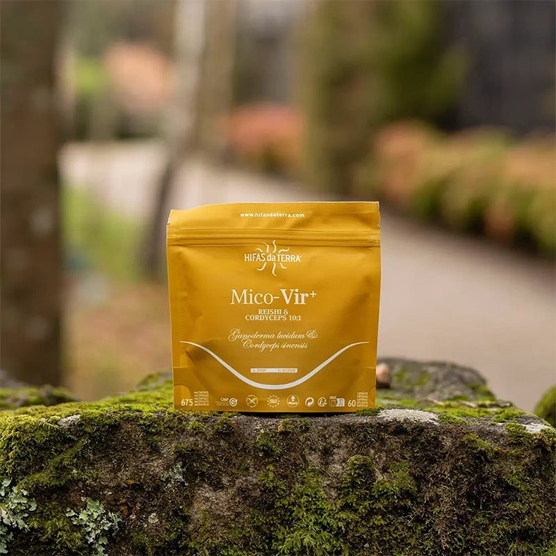 Mico-Vir+ - Complexe de Champignons en haute concentration Reishi & Cordyceps