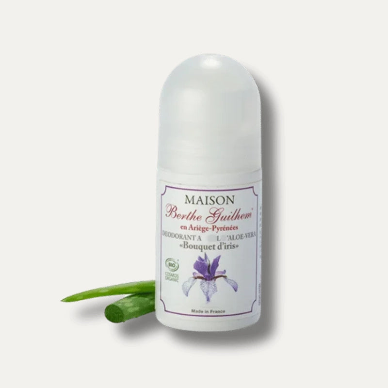 Déodorant roll-on "Bouquet d'Iris" BIO Maison Berthe Guilhem