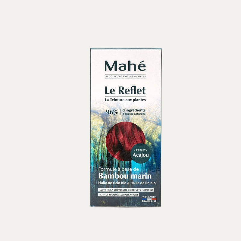 Martine Mahé La teinture aux plantes le reflets reflet acajou