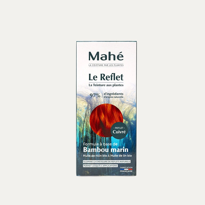 Martine Mahé La teinture aux plantes le reflets reflet cuivré