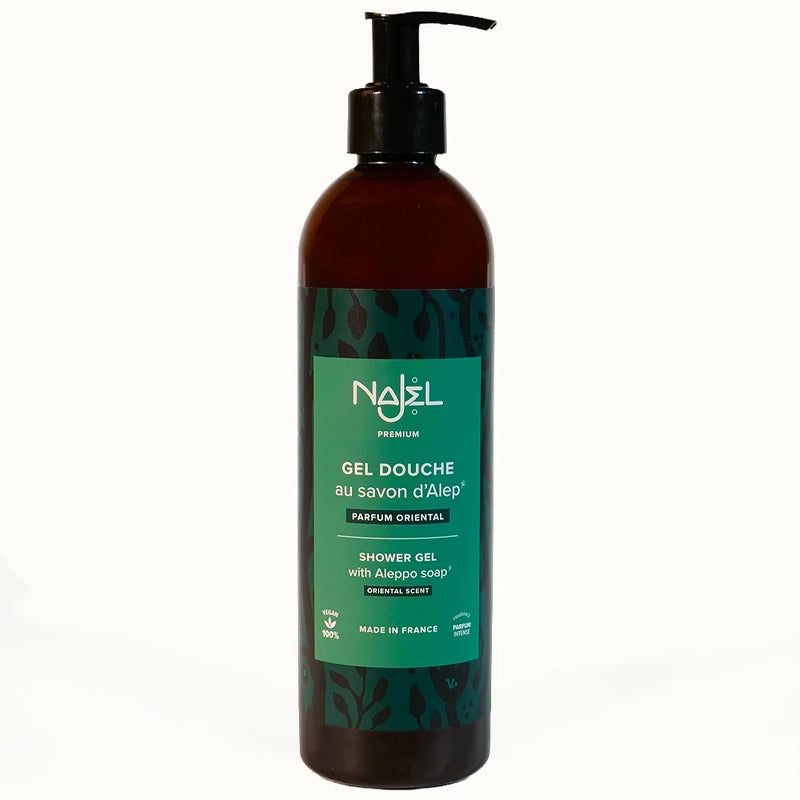 Najel - Gel douche au savon d'Alep - parfum intense Oriental