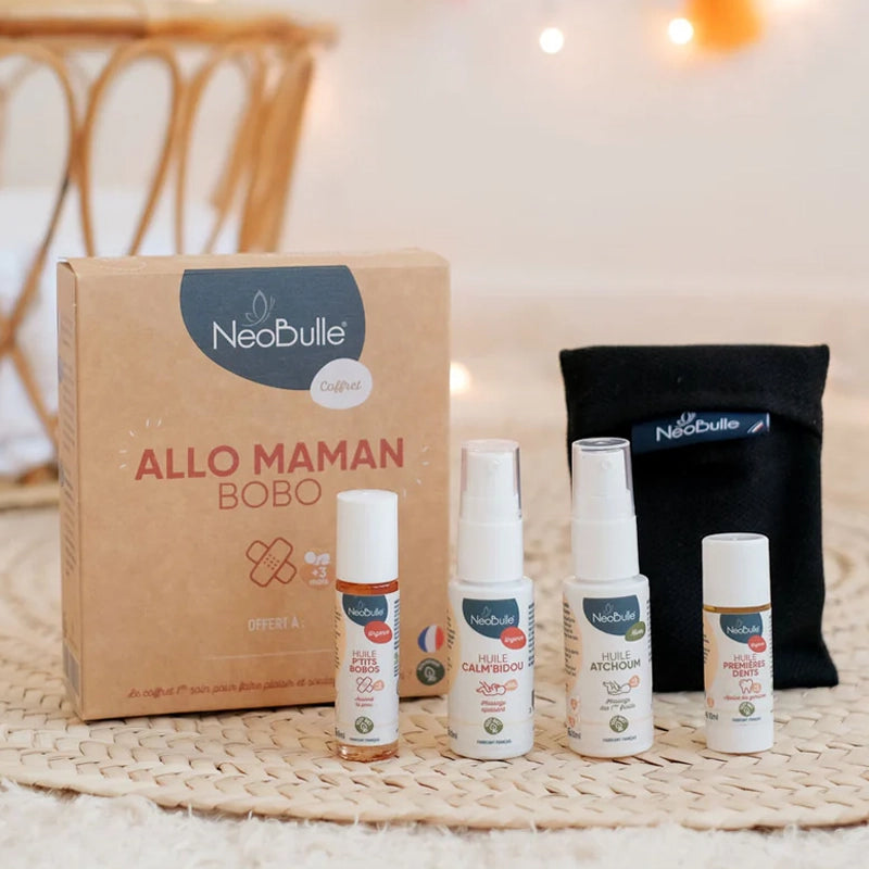 Neobulle - Allô Maman Bobo, coffret soins essentiels des petits - Herboristerie Moderne 