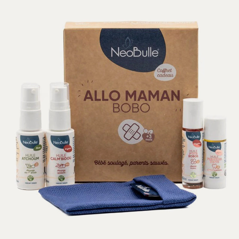 Neobulle - Allô Maman Bobo, coffret soins essentiels des petits - Herboristerie Moderne 