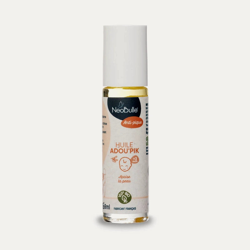 Néobulle - Huile Adou'Pik anti-pique apaise-peau bebe - Herboristerie Moderne 