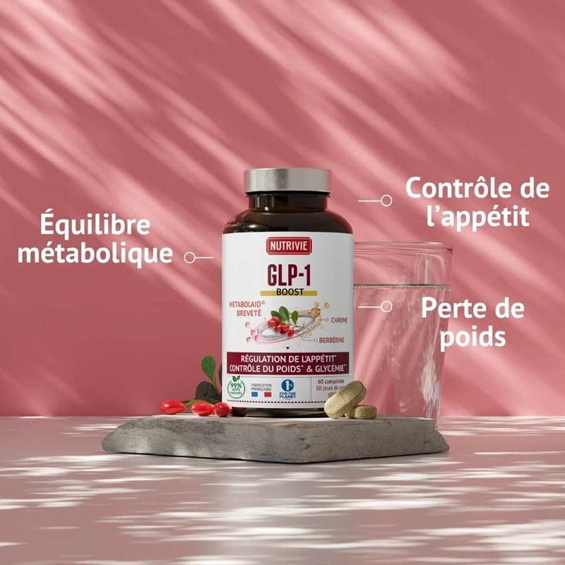 GLP-1 Boost Nutrivie – Satiété & Glycémie -  Herboristerie Moderne 