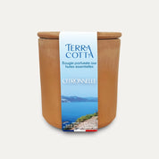 Odysée des sens Bougie citronnelle terracotta 300g