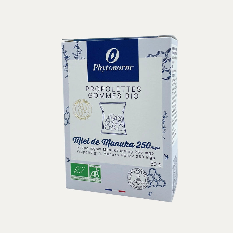 Propolettes gommes BIO - Miel de Manuka