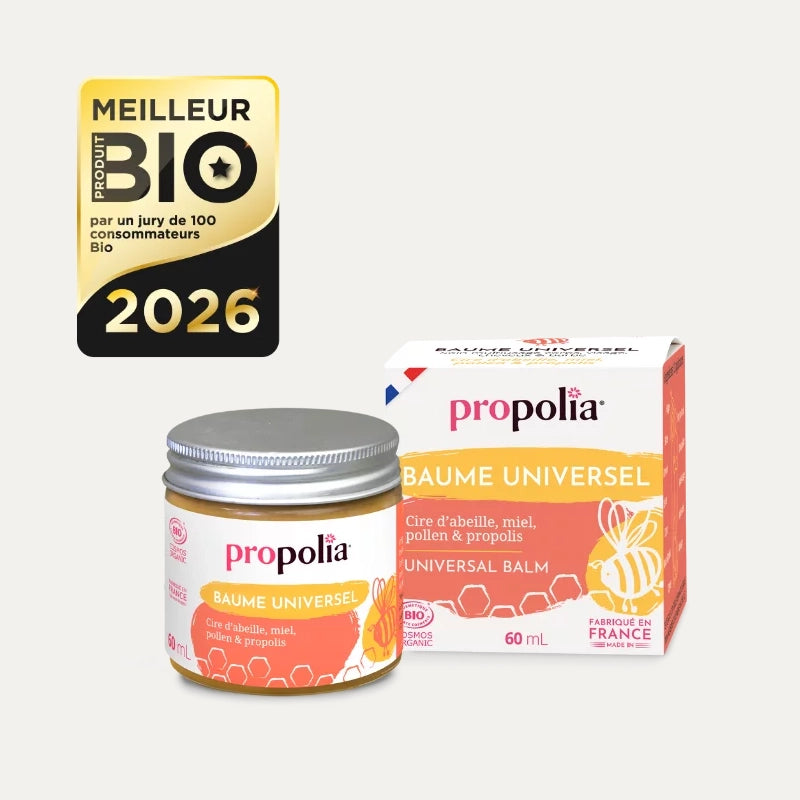 Baume universel - Miel, Propolis, Pollen & Cire d'abeille