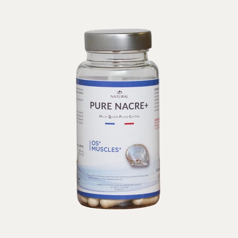 Natural pure nacre+ HQPC 60 gélules Vegmarine
