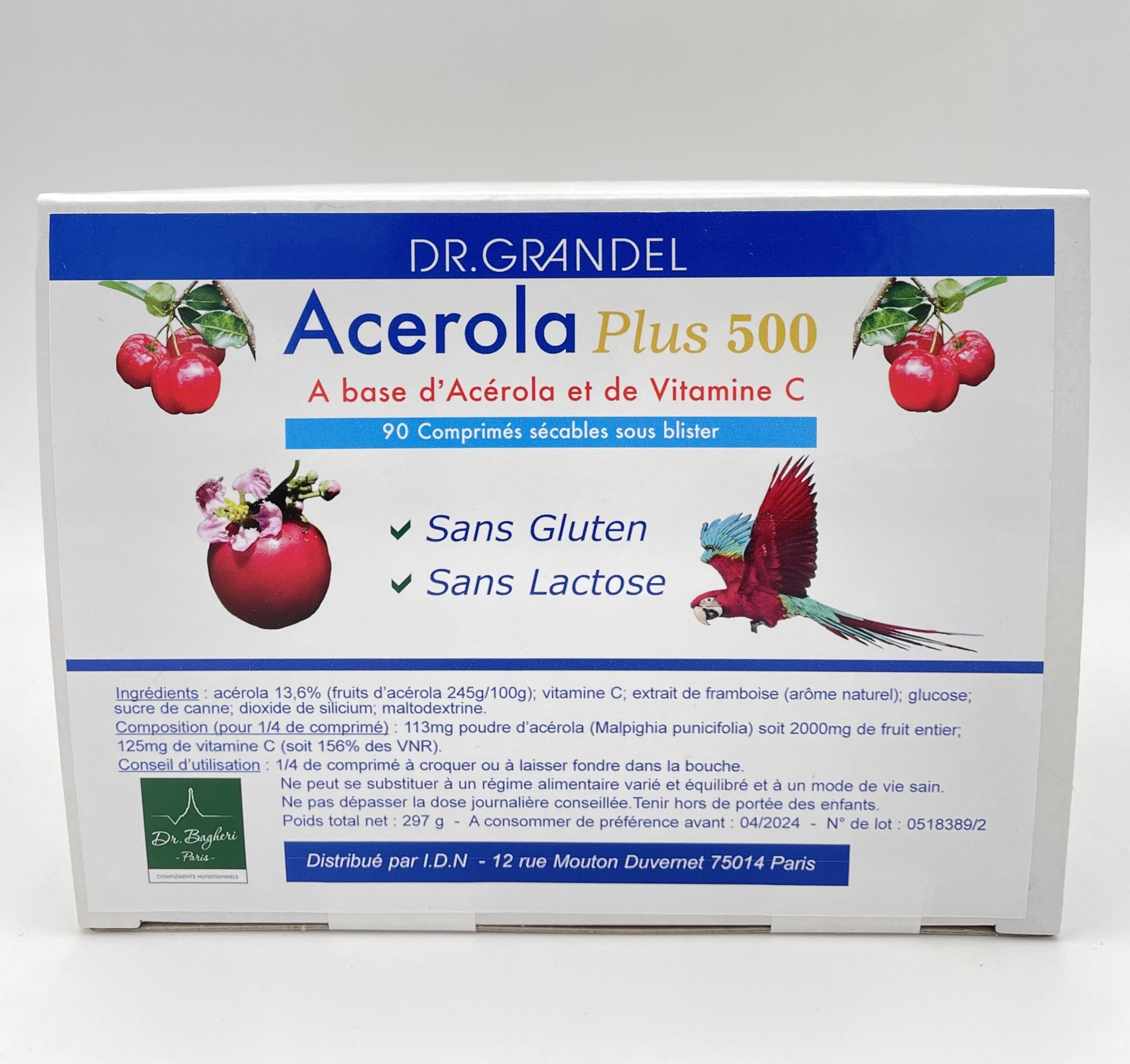 Acerola Plus 500 Le Toucan (Comprimés)