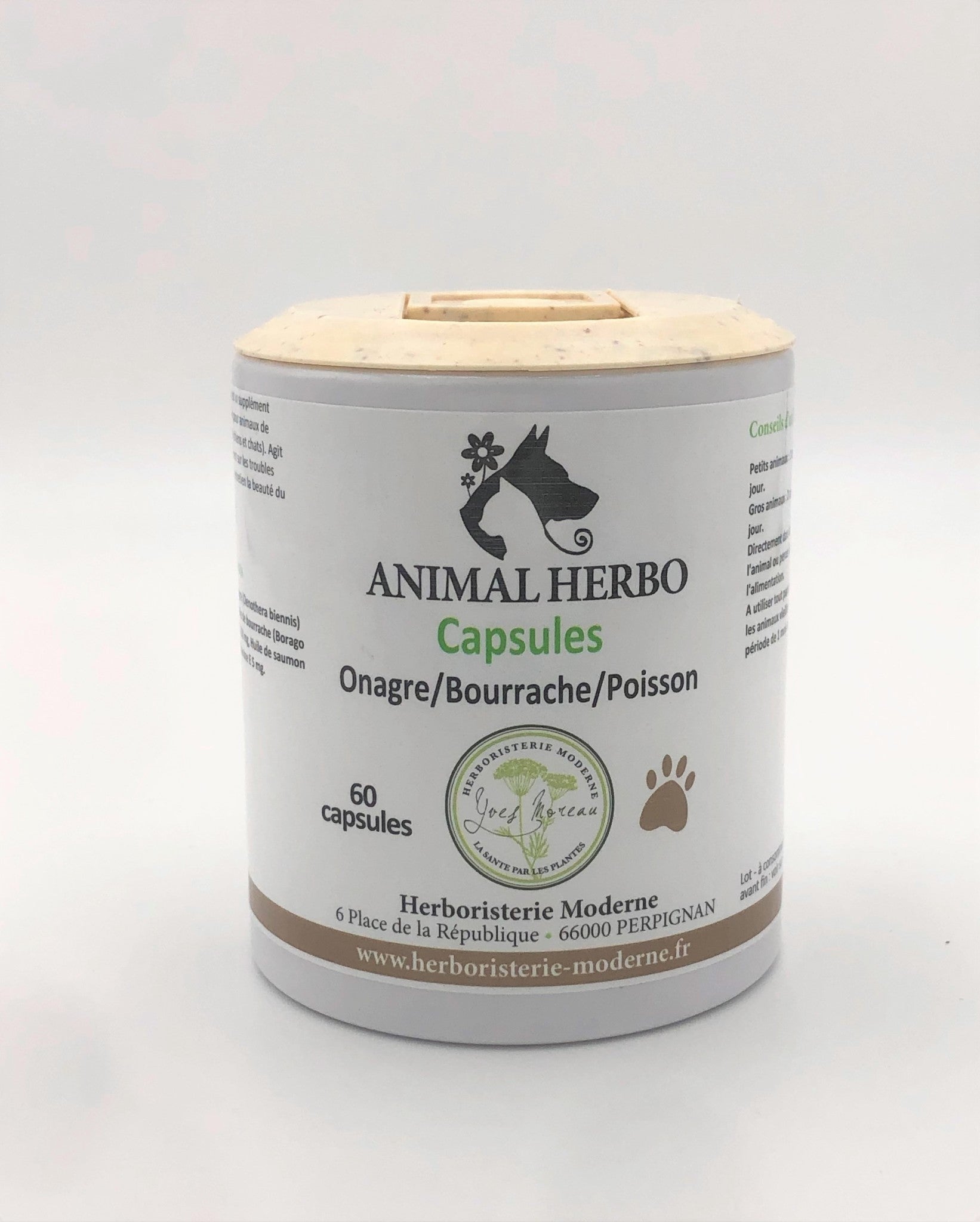 Animal Herbo - Onagre/Bourrache/Poisson capsules