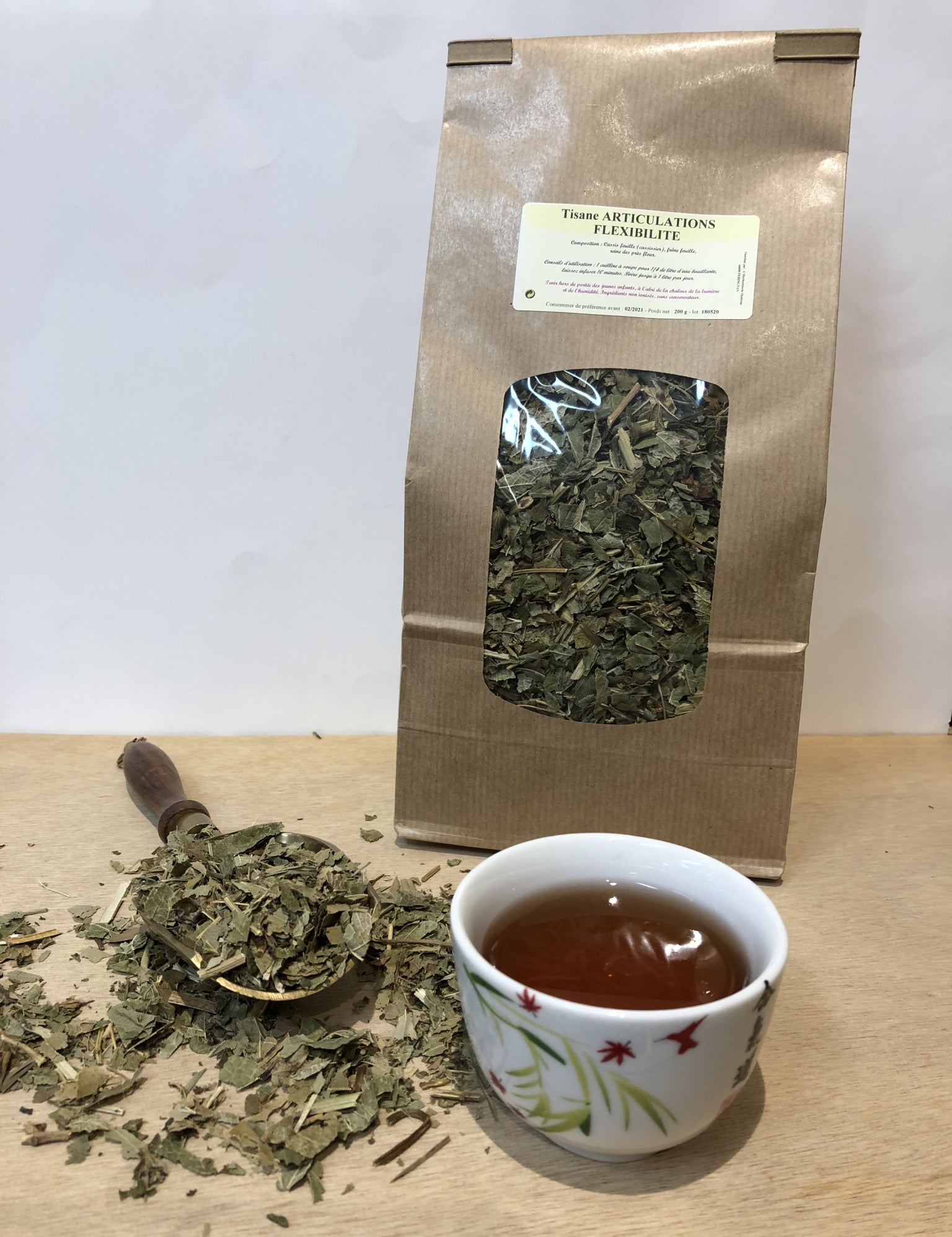 Articulation et flexibilité tisane infusion