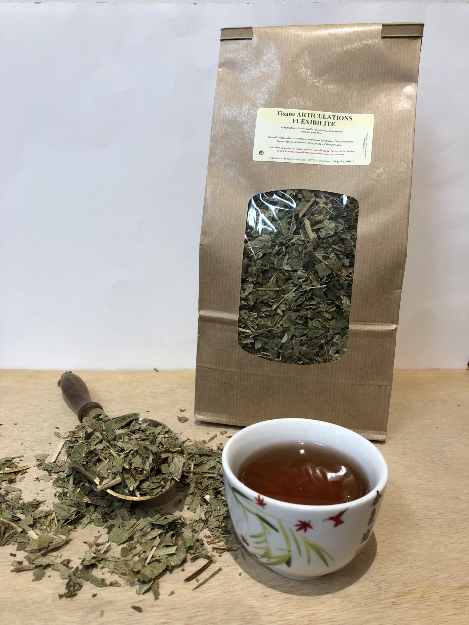 Articulation et flexibilité tisane infusion