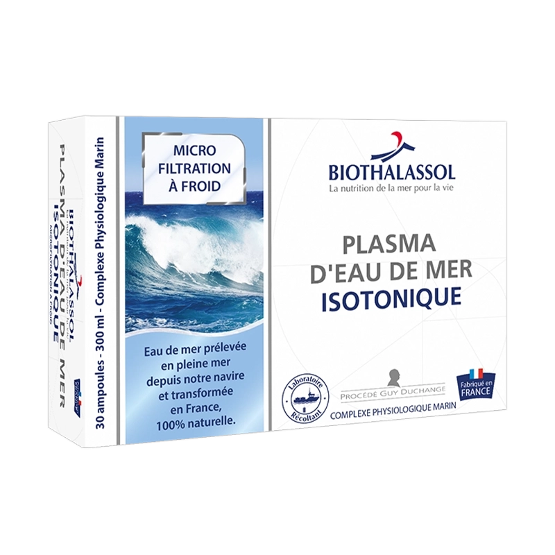 Plasma d'eau de mer Isotonique (Ampoules)