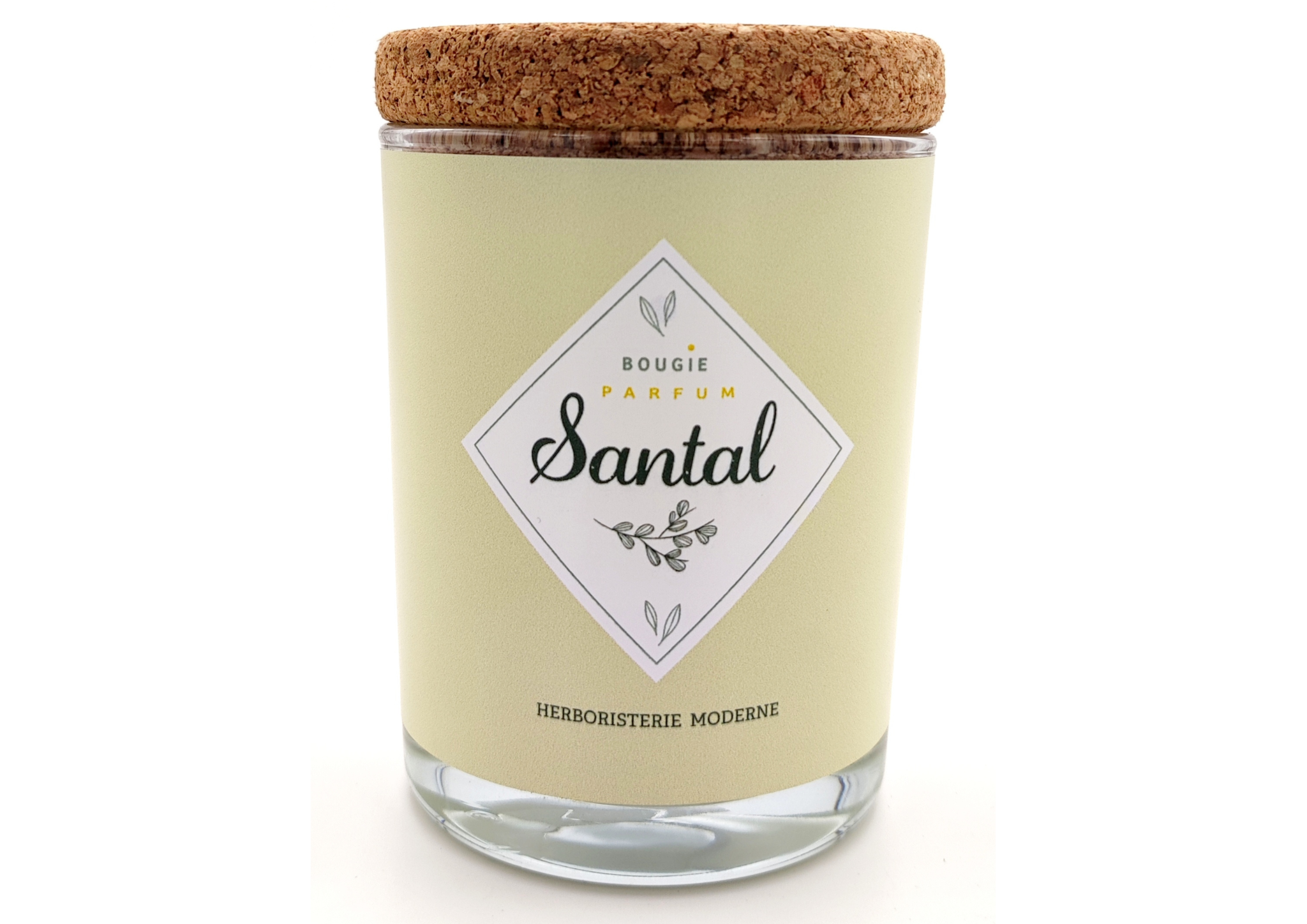 Bougie parfumée de l'Herboristerie - Santal