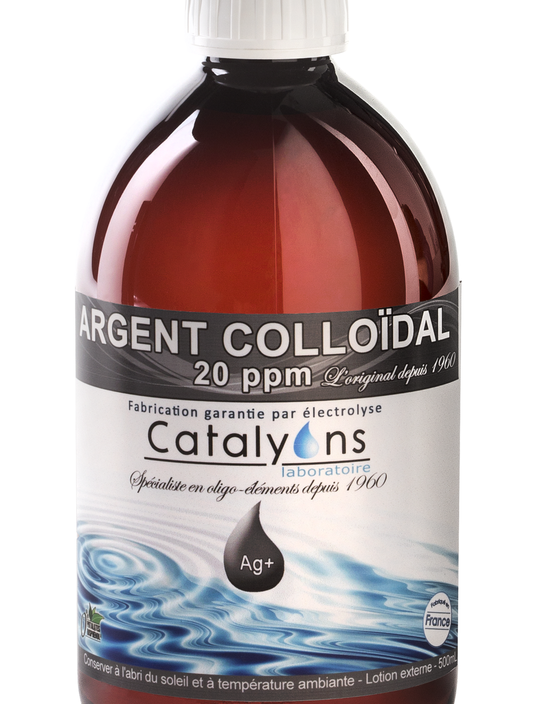 argent colloïdal 20 ppm catalyons