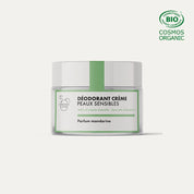 Déodorant crème BIO - Peau sensible - Parfum Mandarine