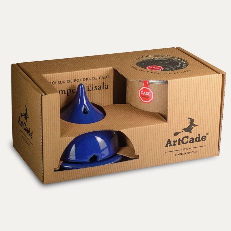 Coffret cadeau Éisala - Lampe (Diffuseur Brûleur ) et poudre de Cade