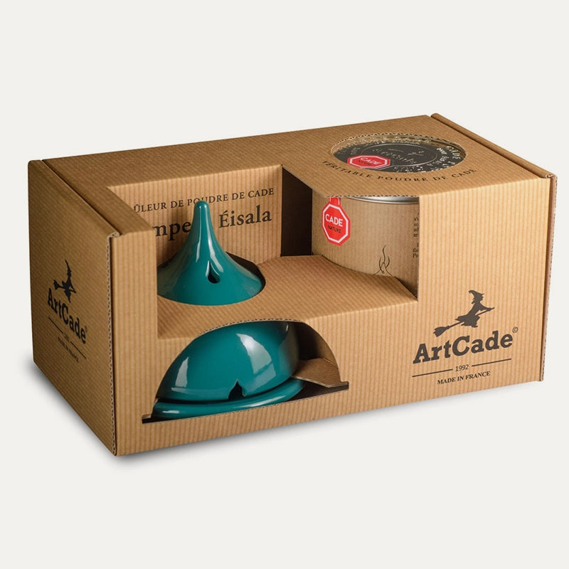 Coffret cadeau Éisala - Lampe (Diffuseur Brûleur ) et poudre de Cade