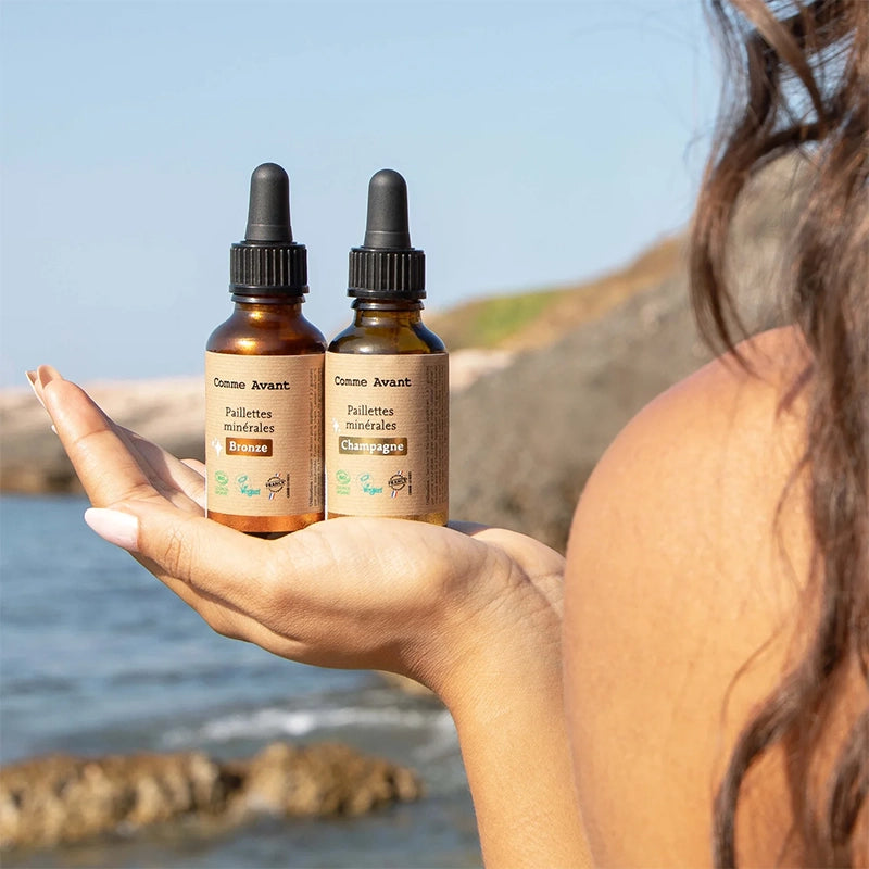 Paillettes minérales