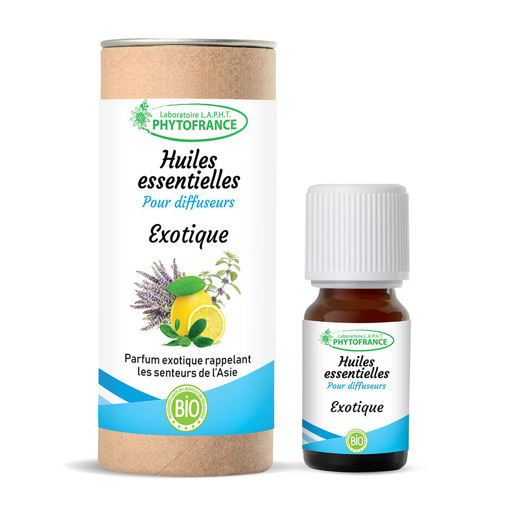 Exotique - Huiles essentielles BIO pour diffuseurs