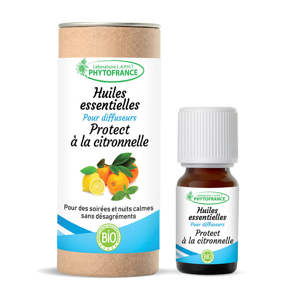 Protect Anti-Moustiques BIO Huiles Essentielles pour diffuser