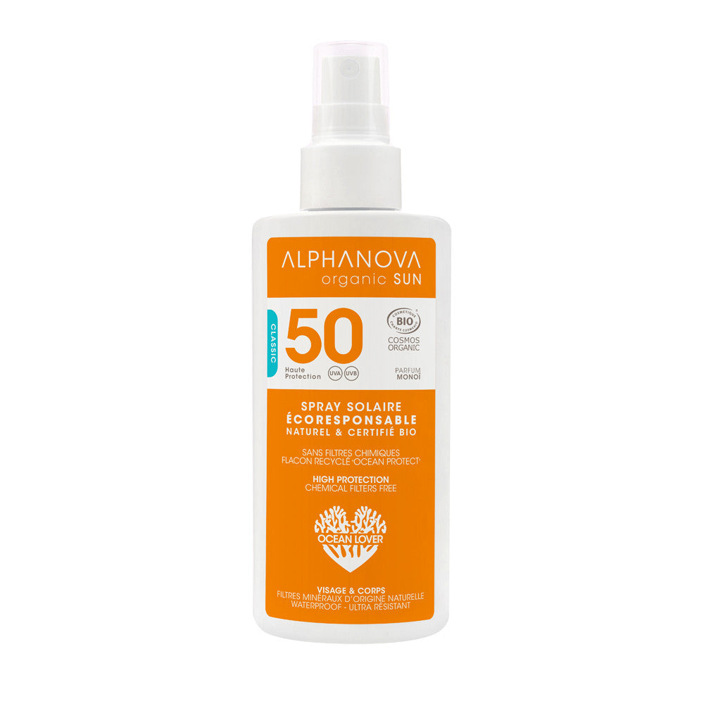 Crème solaire écoresponsable BIO SPF 50