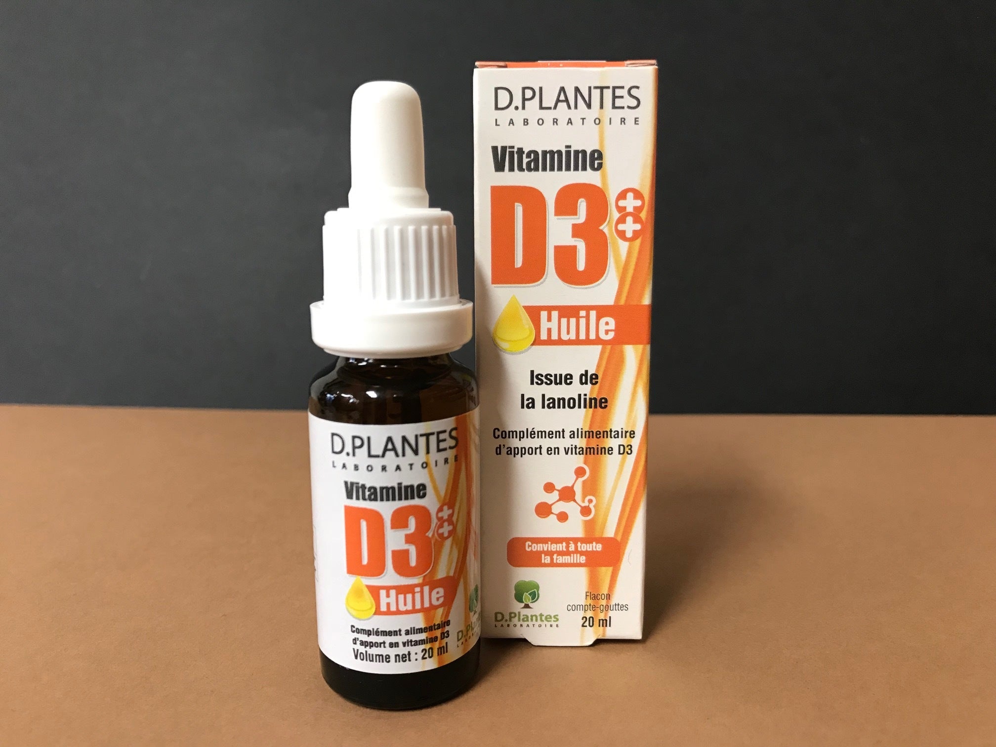 Vitamine D3 naturelle 400UI