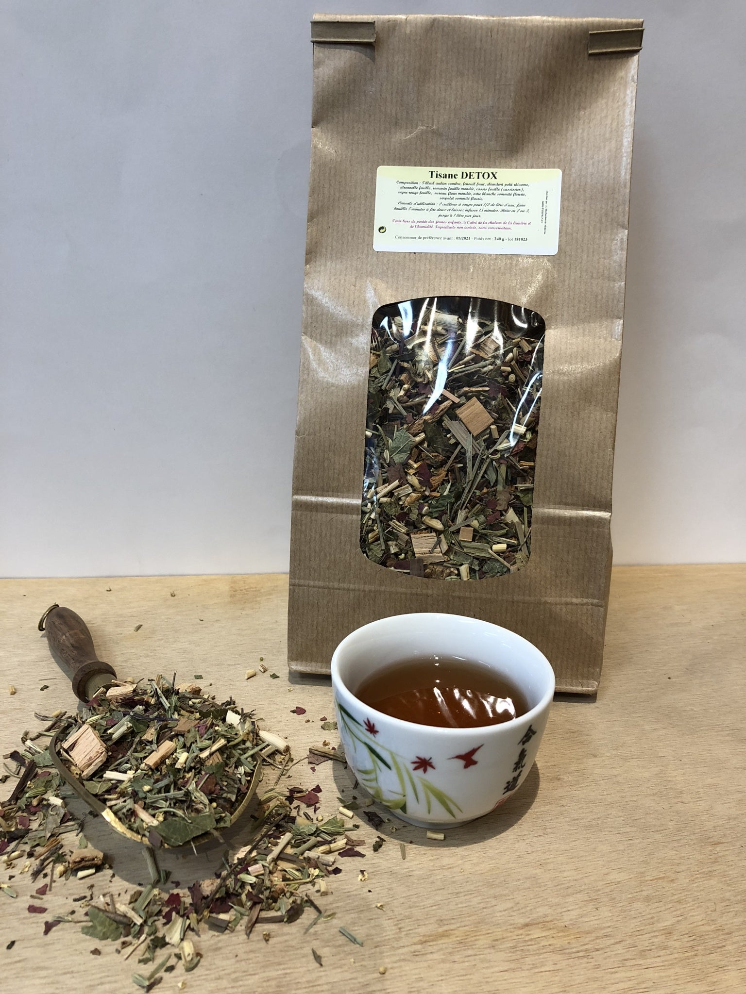 Detox tisane infusion