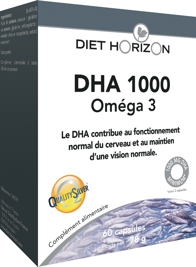 DHA 1000 Oméga 3 (Capsules)