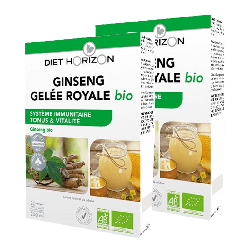 Ginseng Gelée Royale BIO (Ampoules)