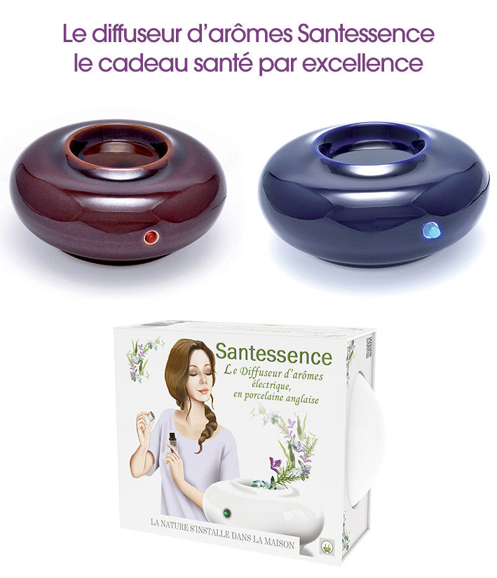 Diffuseur d'huiles essentielles + 1 livre recettes