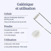 Créatine monohydrate Creapure gélules dynveo