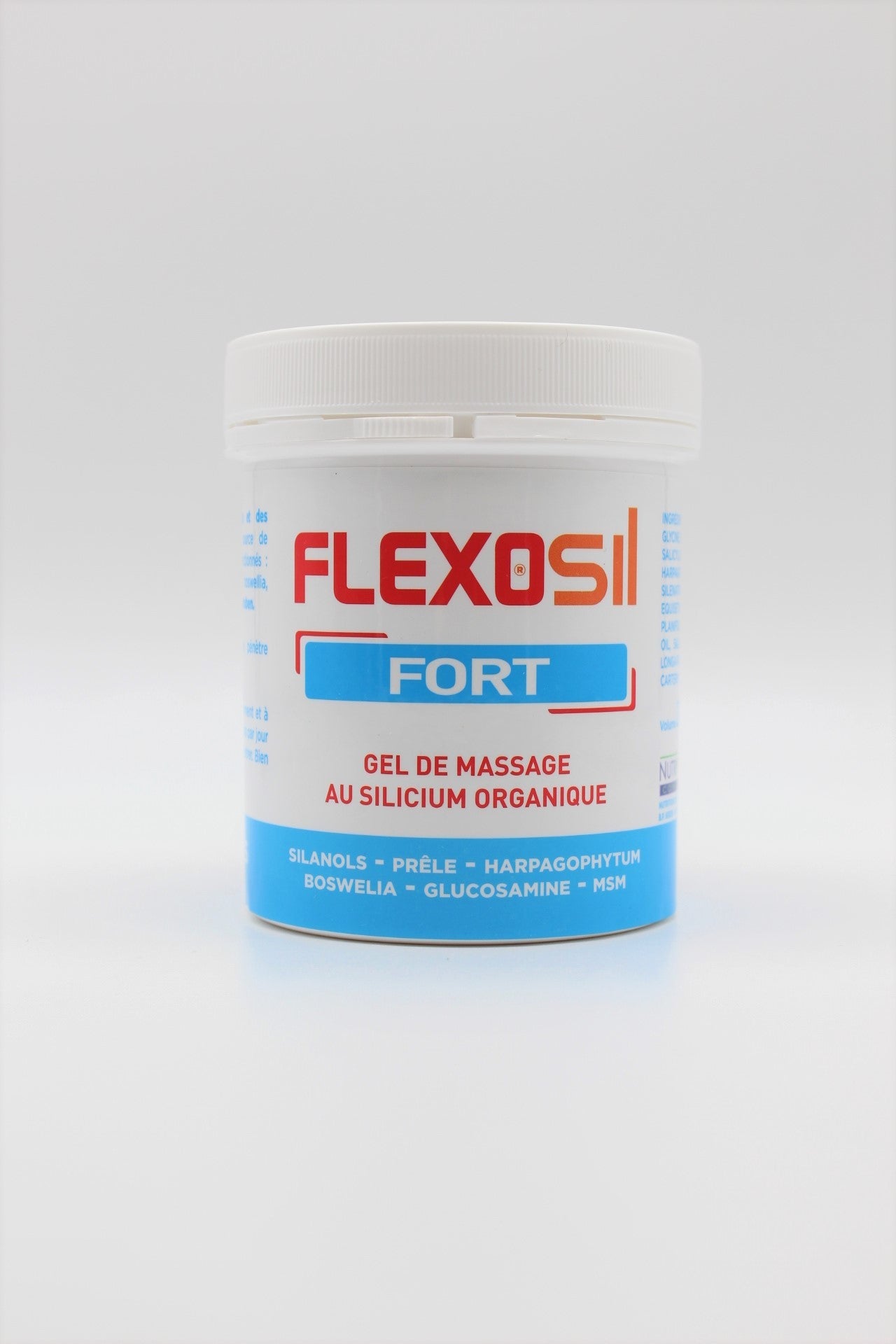 flexosil fort gel massage 200 mL pot Herboristerie Moderne