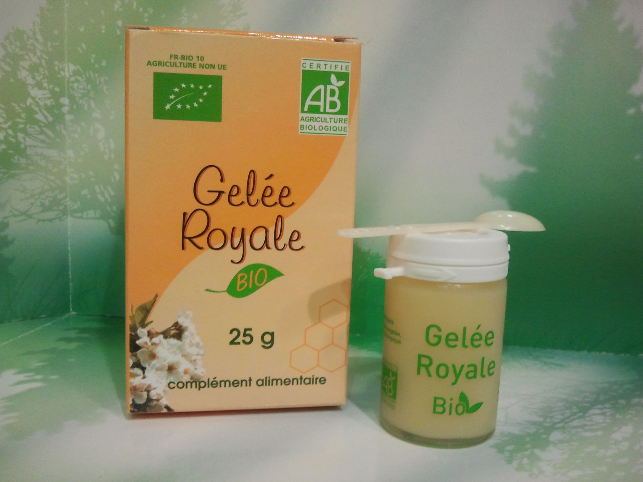 GELEE ROYALE FRAICHE BIOLOGIQUE 1x25g 